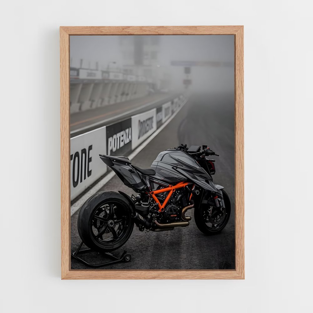 Poster Mystère sur la Piste – affiche KTM Moto (vue 4)
